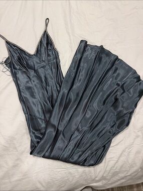 ASTR silk midi dress